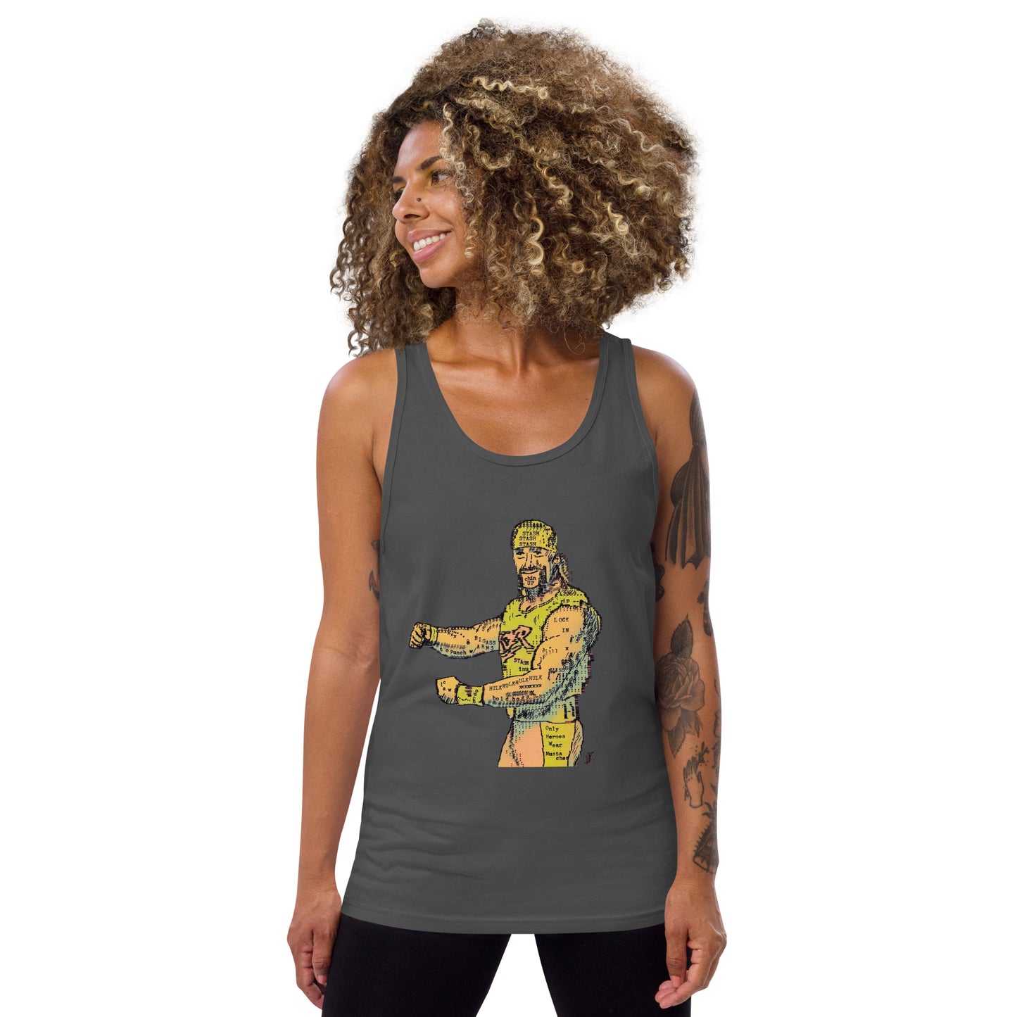 Hulk $Stash Hogan - Premium Men's Tank Top