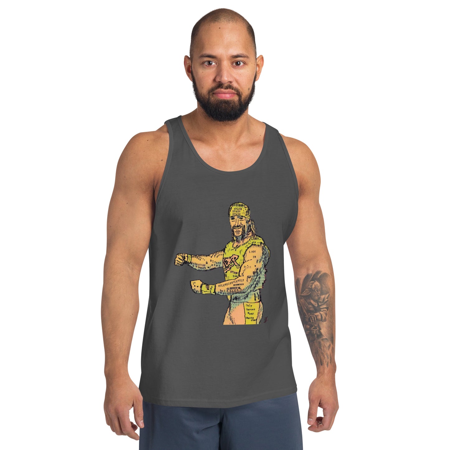Hulk $Stash Hogan - Premium Men's Tank Top