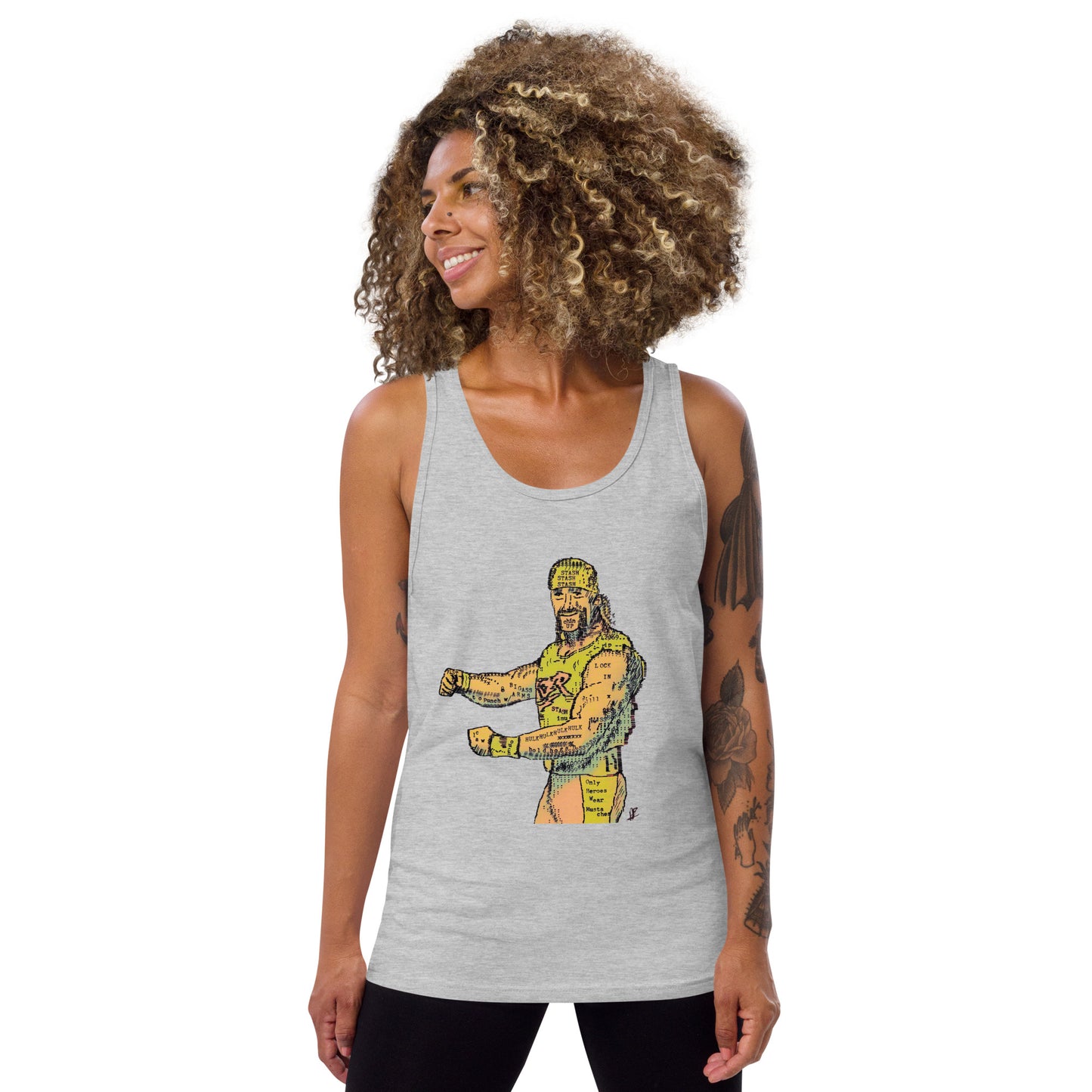 Hulk $Stash Hogan - Premium Men's Tank Top