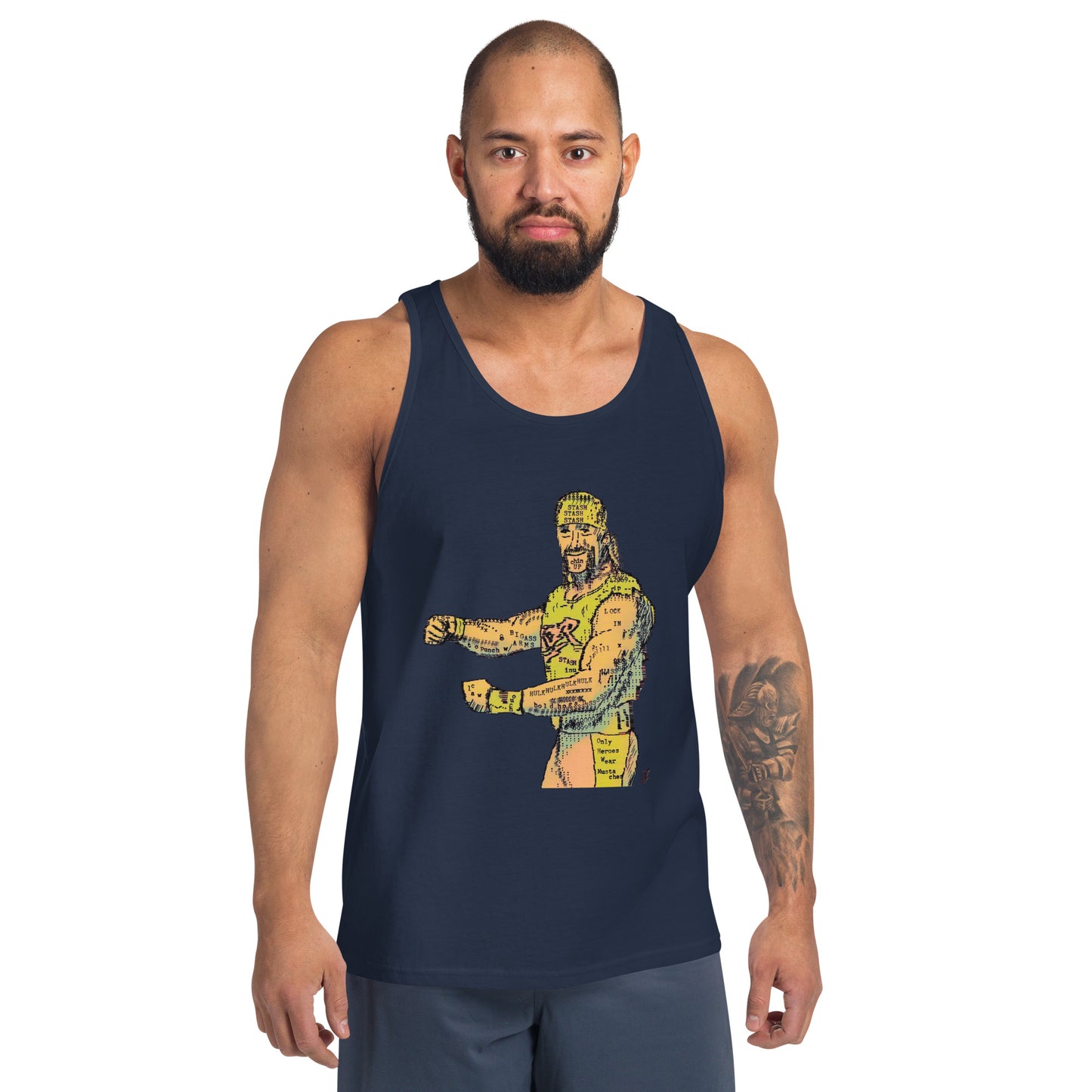 Hulk $Stash Hogan - Premium Men's Tank Top