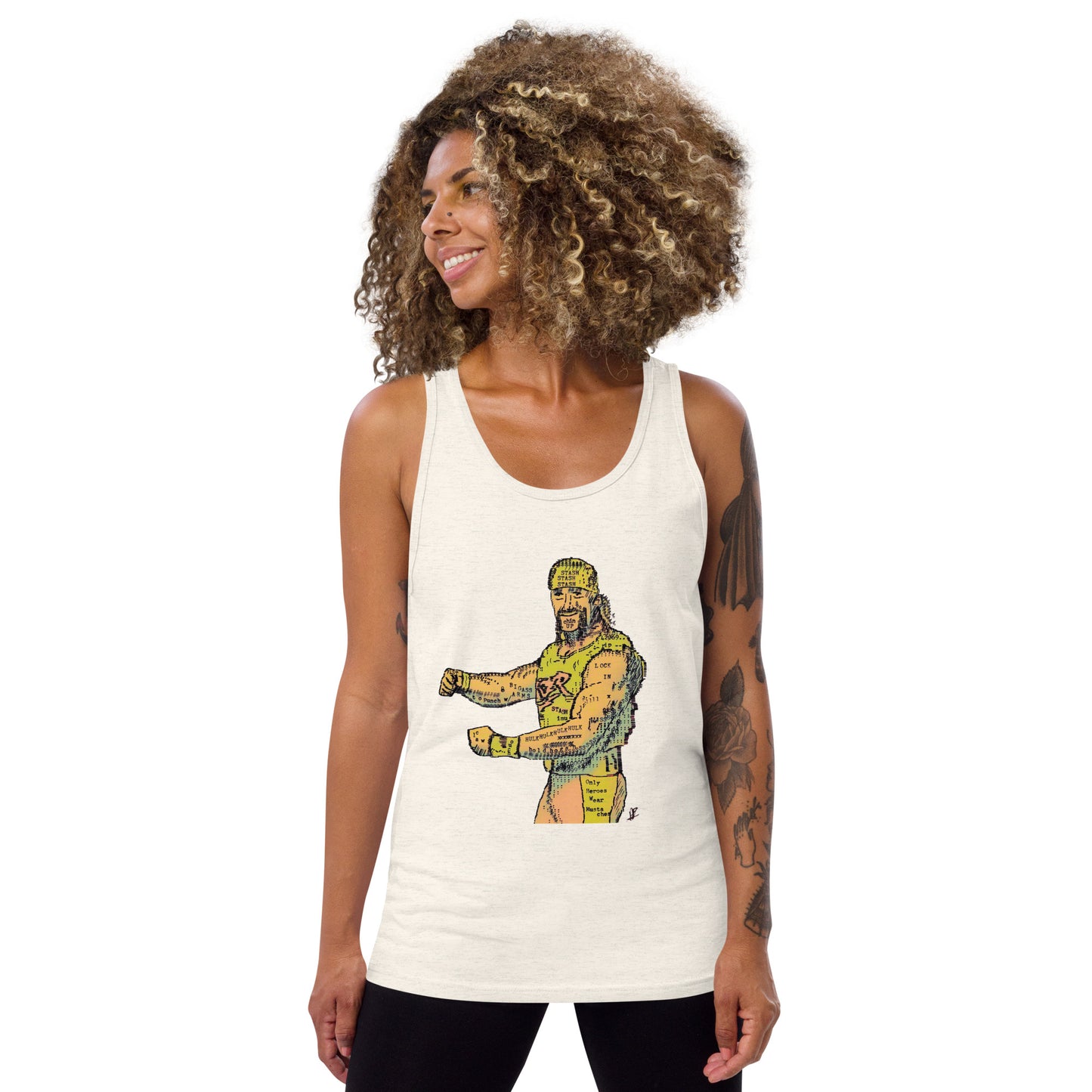 Hulk $Stash Hogan - Premium Men's Tank Top