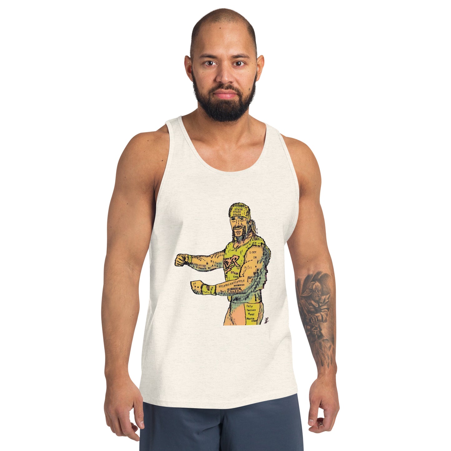 Hulk $Stash Hogan - Premium Men's Tank Top
