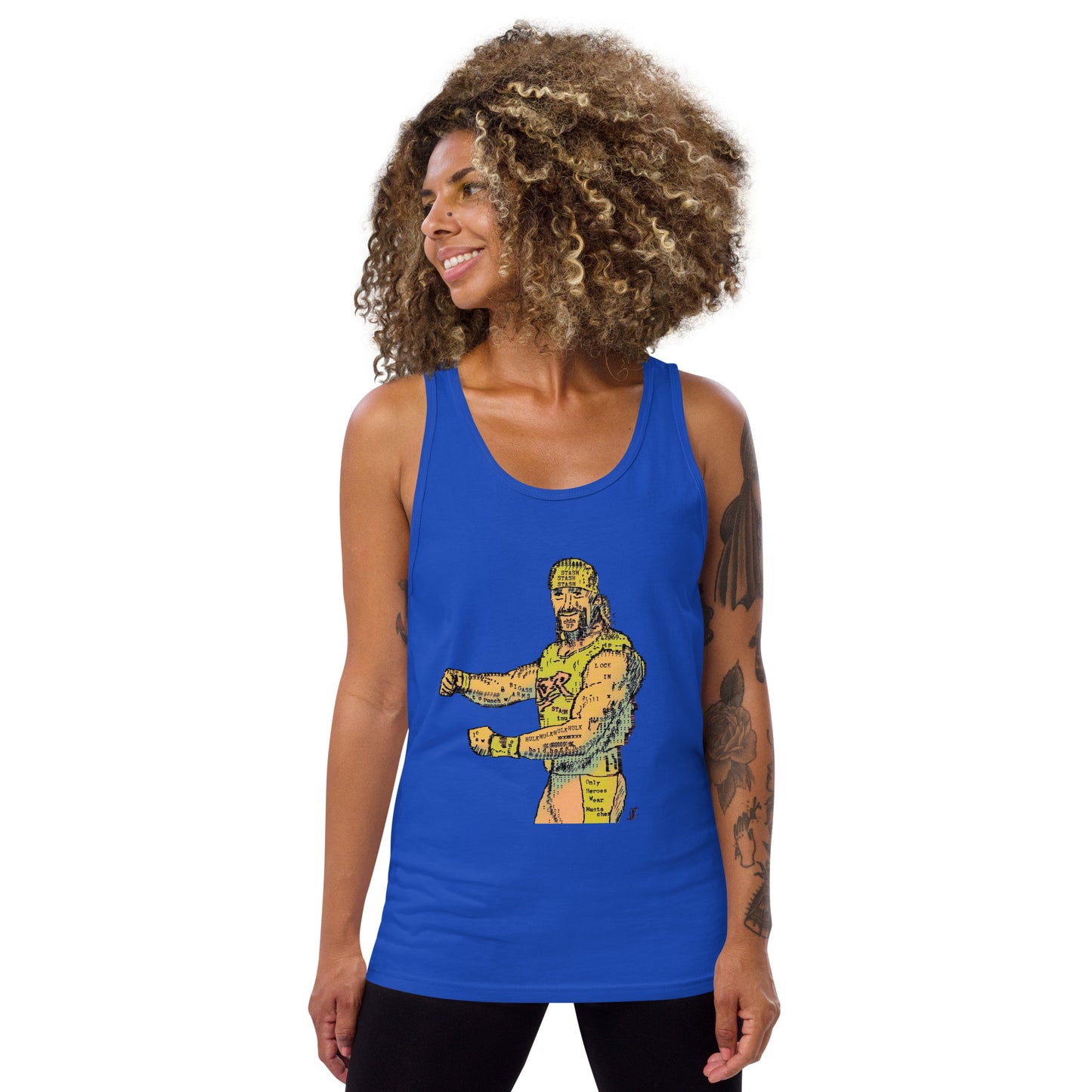 Hulk $Stash Hogan - Premium Men's Tank Top