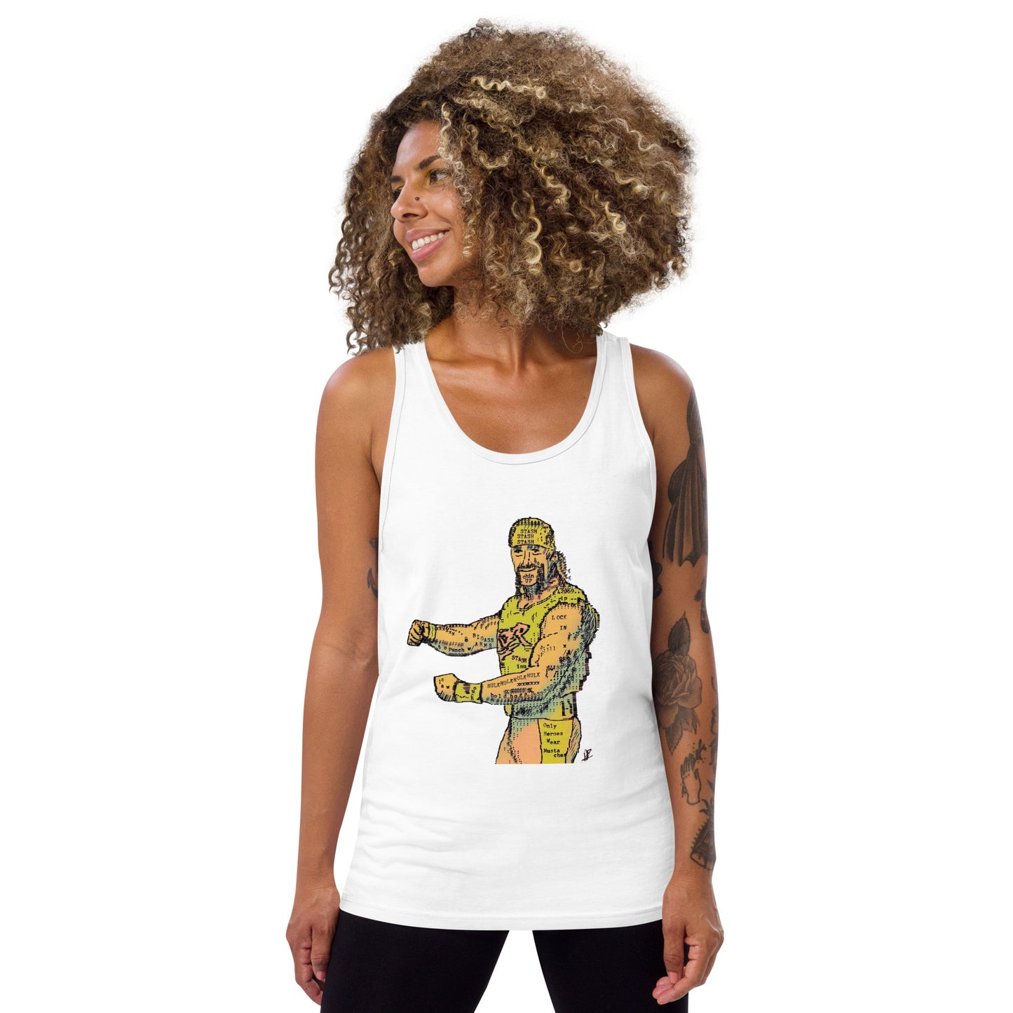 Hulk $Stash Hogan - Premium Men's Tank Top