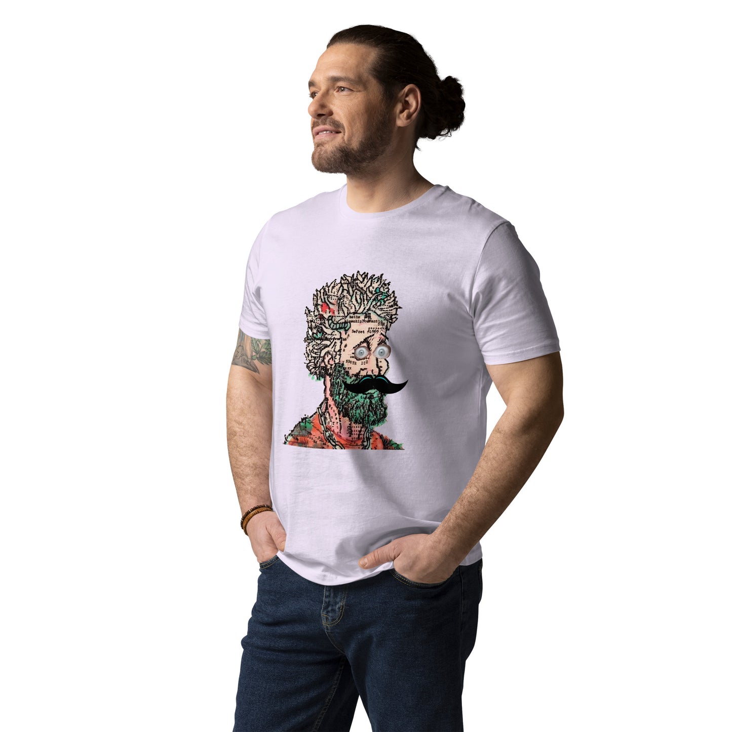 DePoet #4969 Wif $STASH - Unisex organic cotton t-shirt