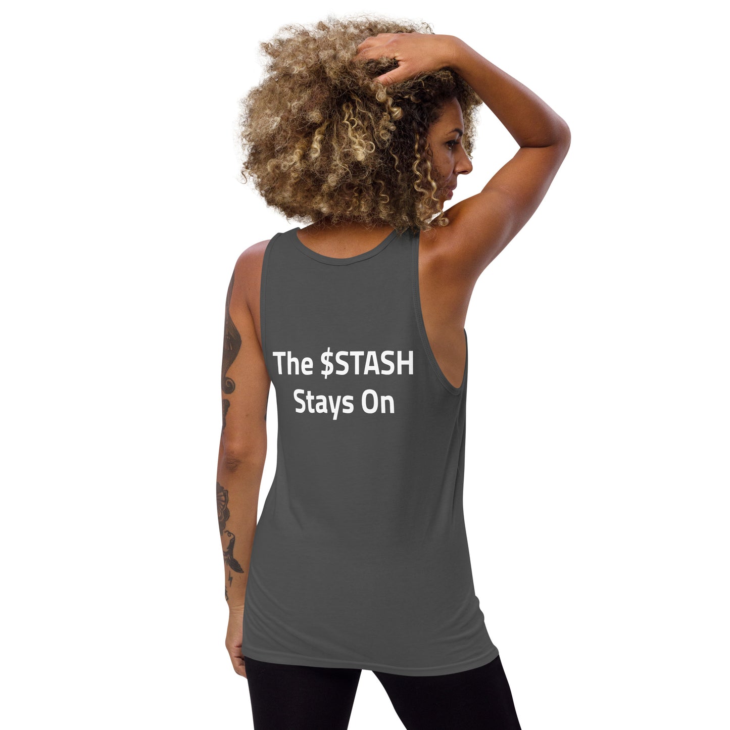 The $Stash Stays On - Premium Men's Tank Top