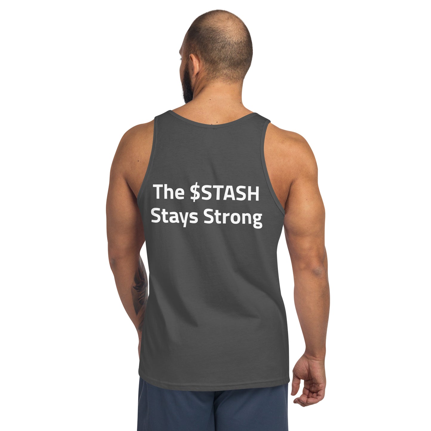 The $STASH Stays Strong - Premium Men's Tank Top