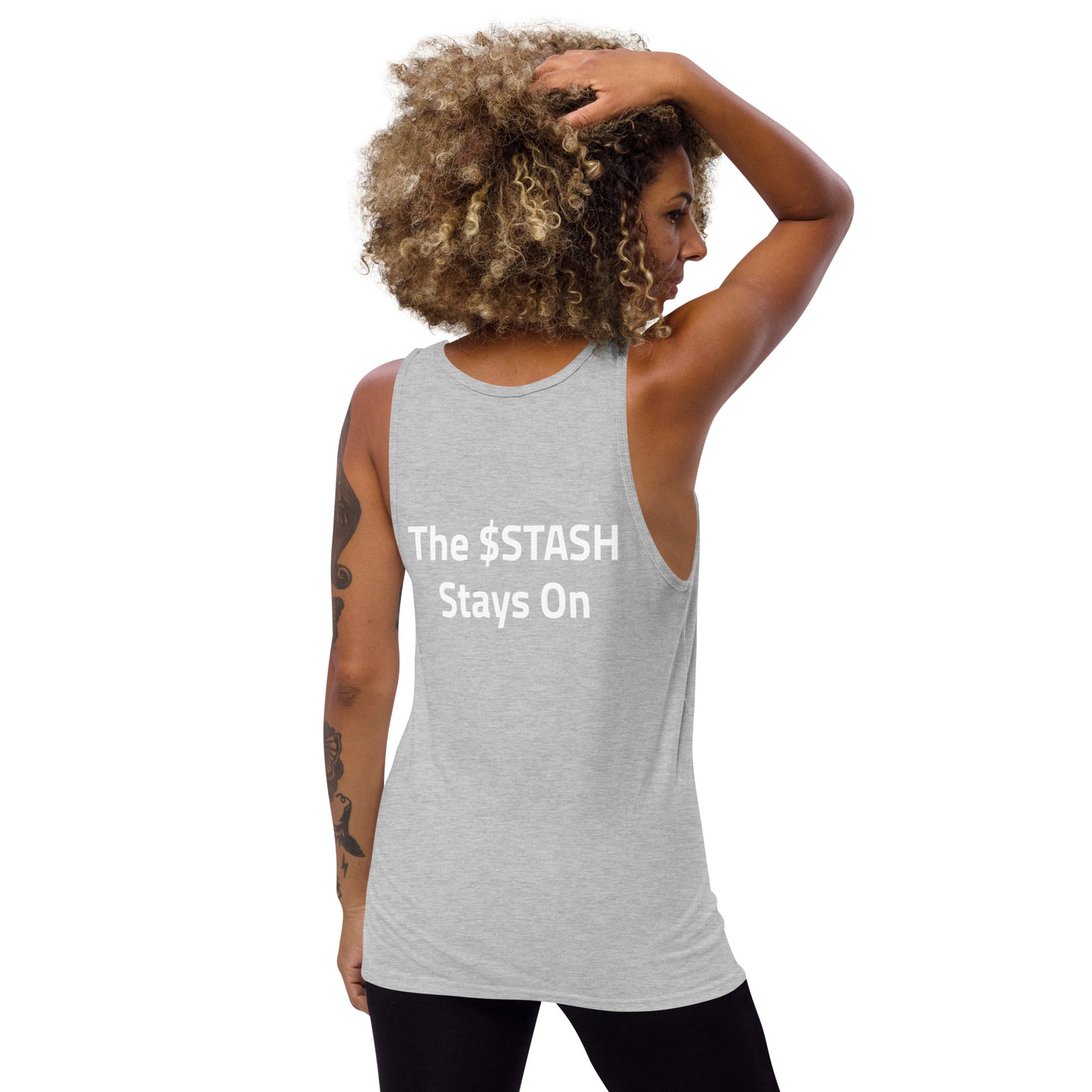 The $Stash Stays On - Premium Men's Tank Top