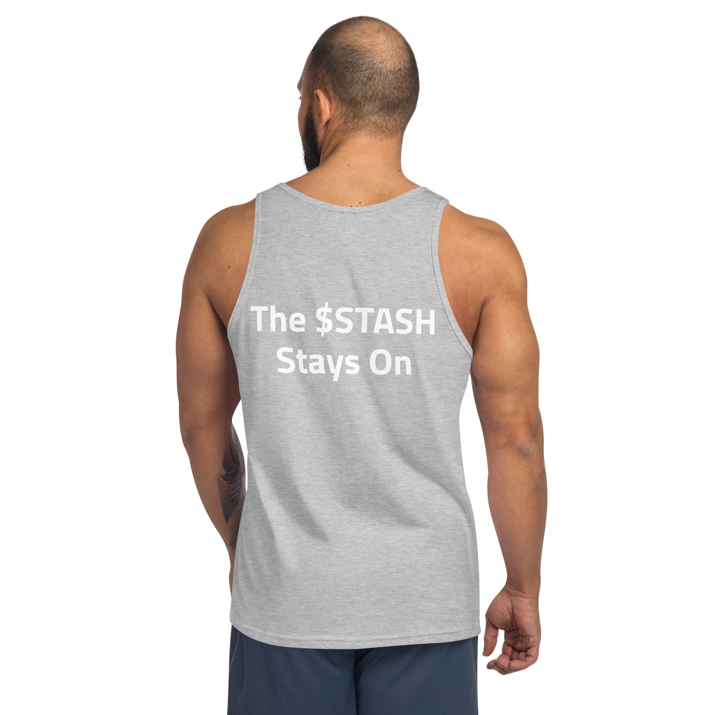 The $Stash Stays On - Premium Men's Tank Top