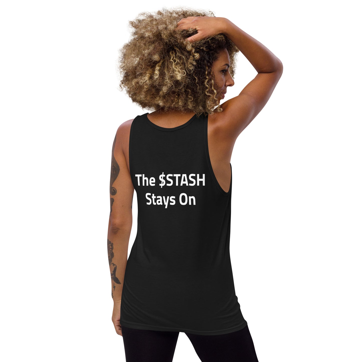 The $Stash Stays On - Premium Men's Tank Top