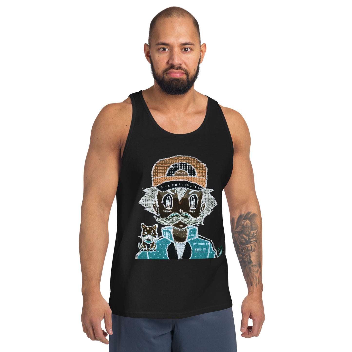 The $STASH Stays Strong - Premium Men's Tank Top