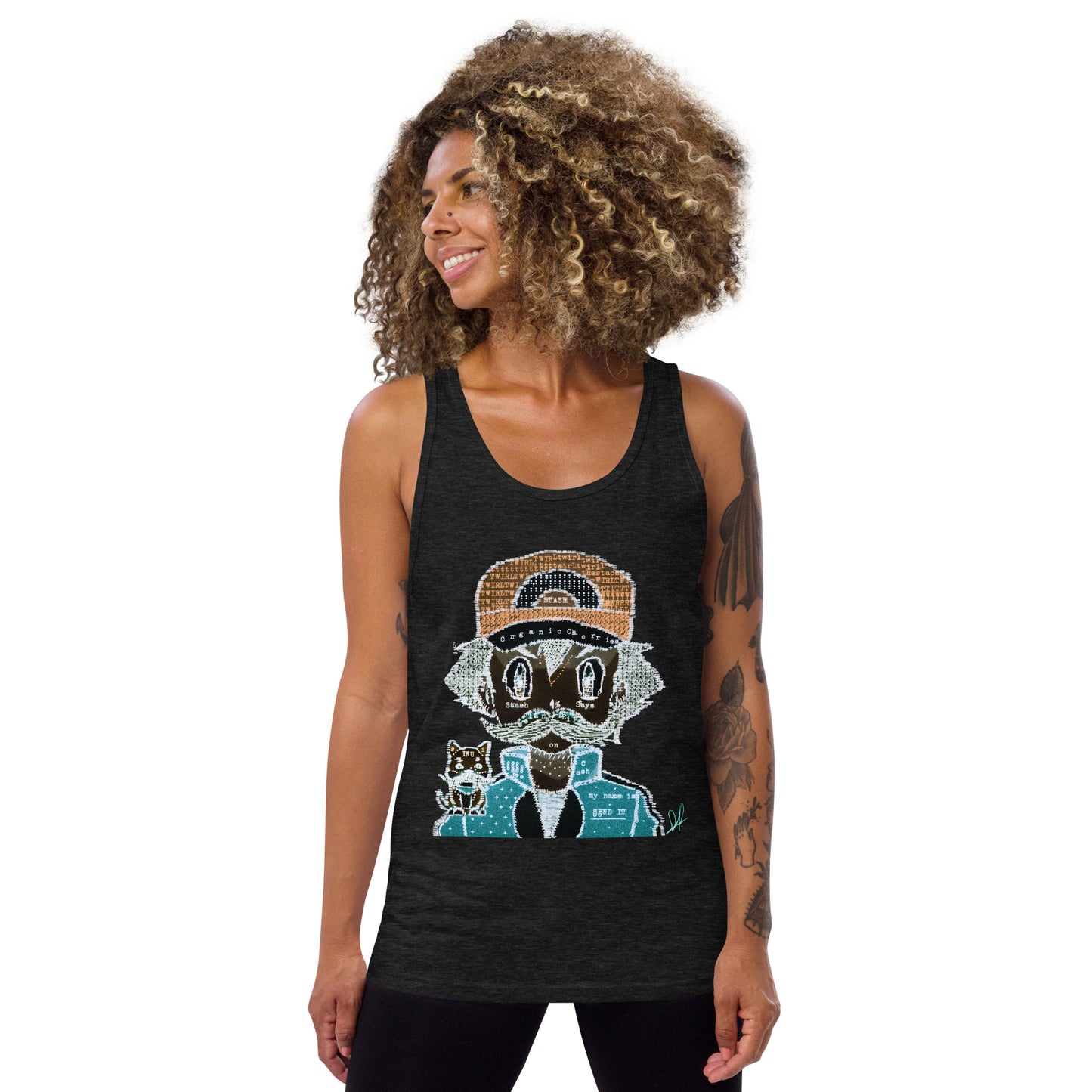 The $STASH Stays Strong - Premium Men's Tank Top