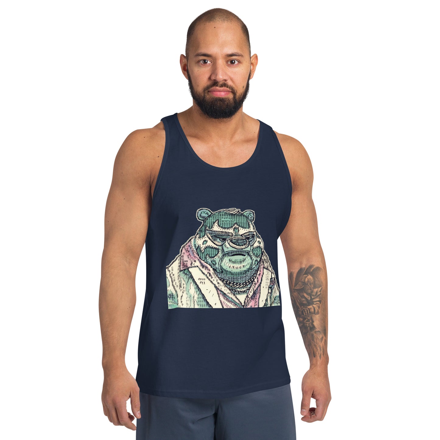 Panda Montana - Premium Men's Tank Top