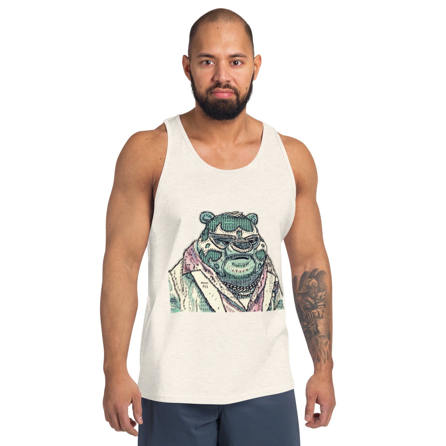 Panda Montana - Premium Men's Tank Top