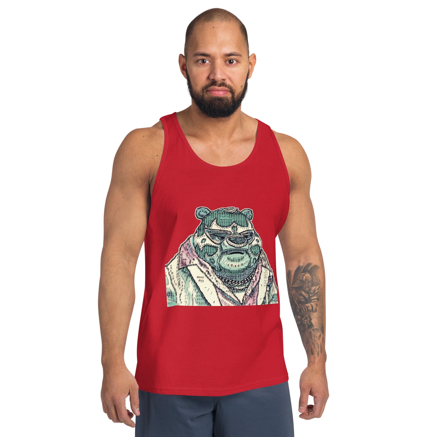 Panda Montana - Premium Men's Tank Top