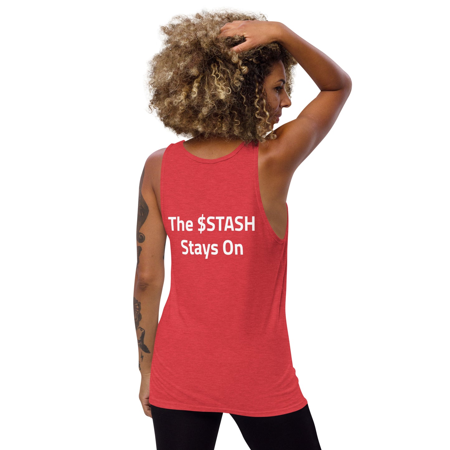 The $Stash Stays On - Premium Men's Tank Top