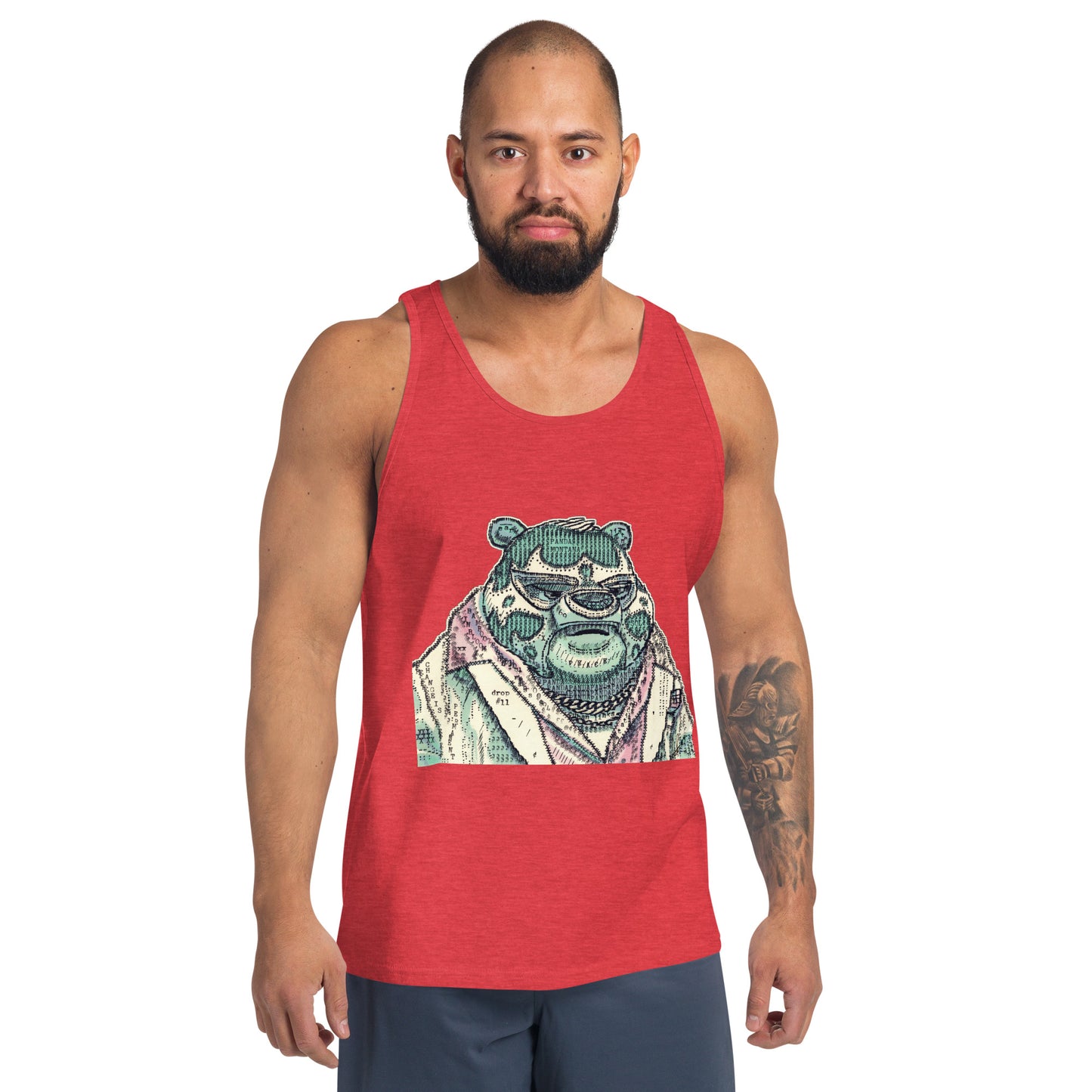 Panda Montana - Premium Men's Tank Top