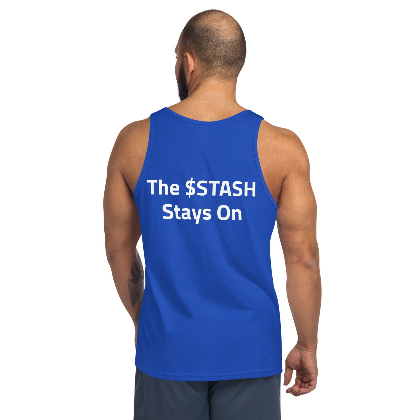 The $Stash Stays On - Premium Men's Tank Top