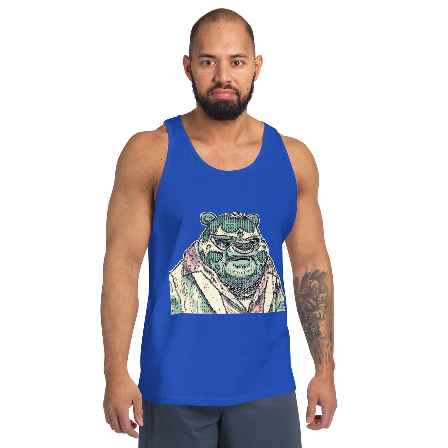 Panda Montana - Premium Men's Tank Top