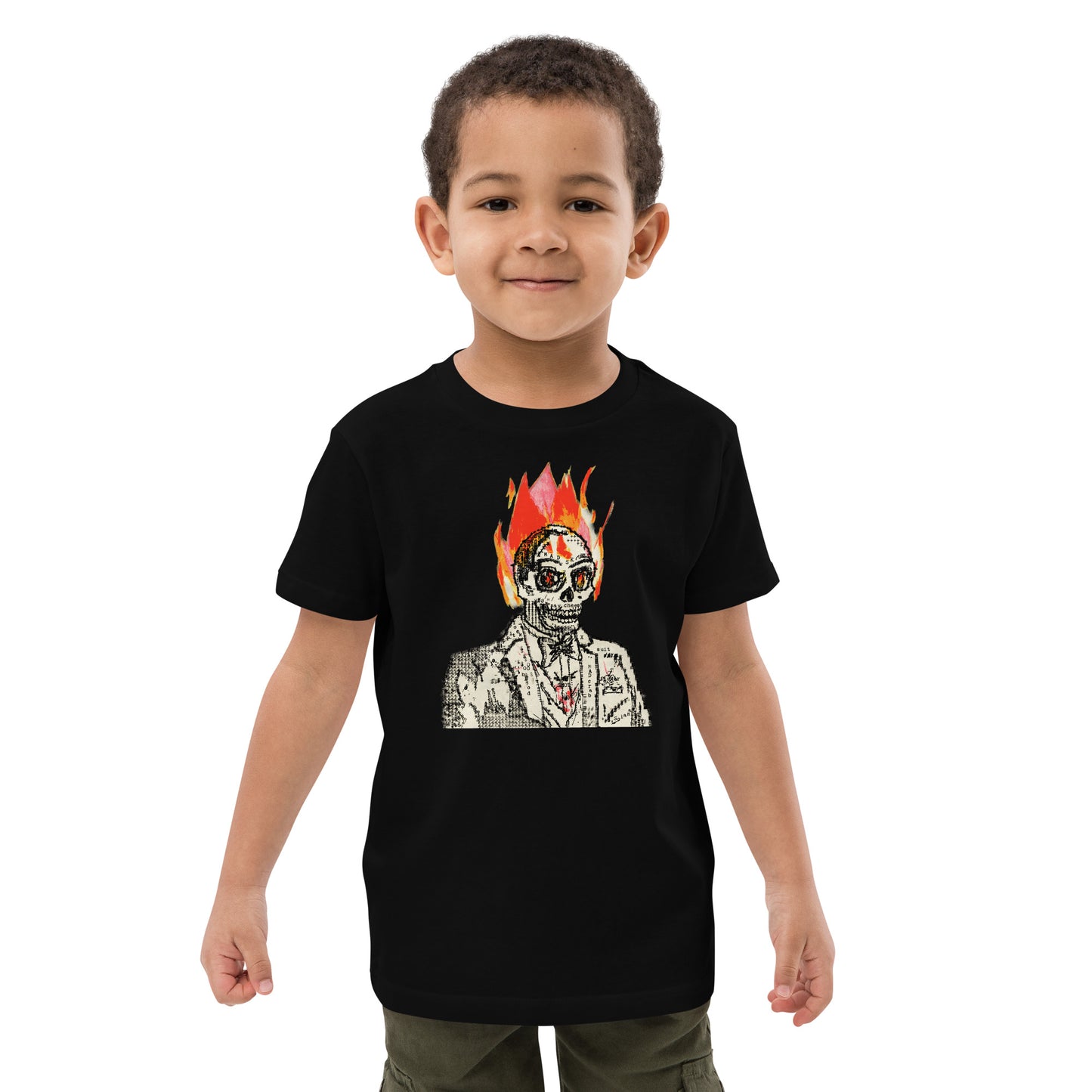 Mad Type Skull - Premium Organic cotton kids t-shirt