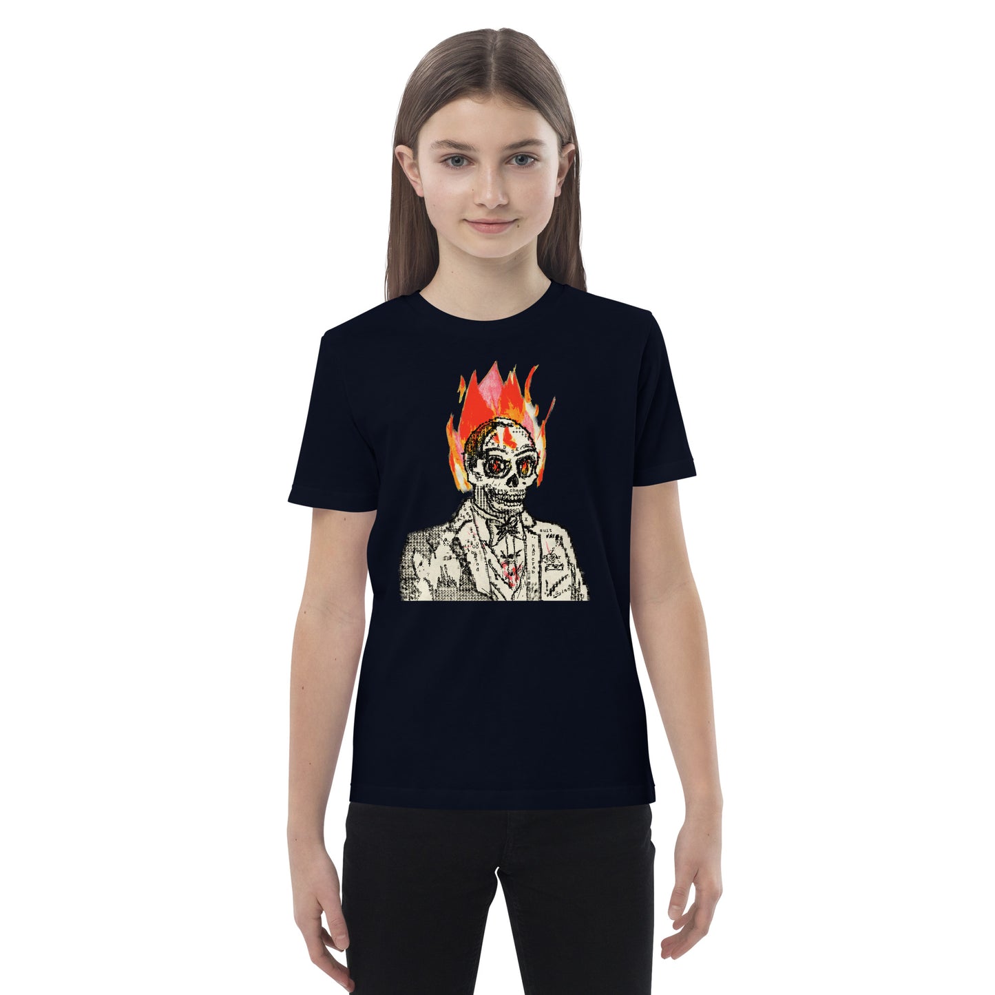 Mad Type Skull - Premium Organic cotton kids t-shirt