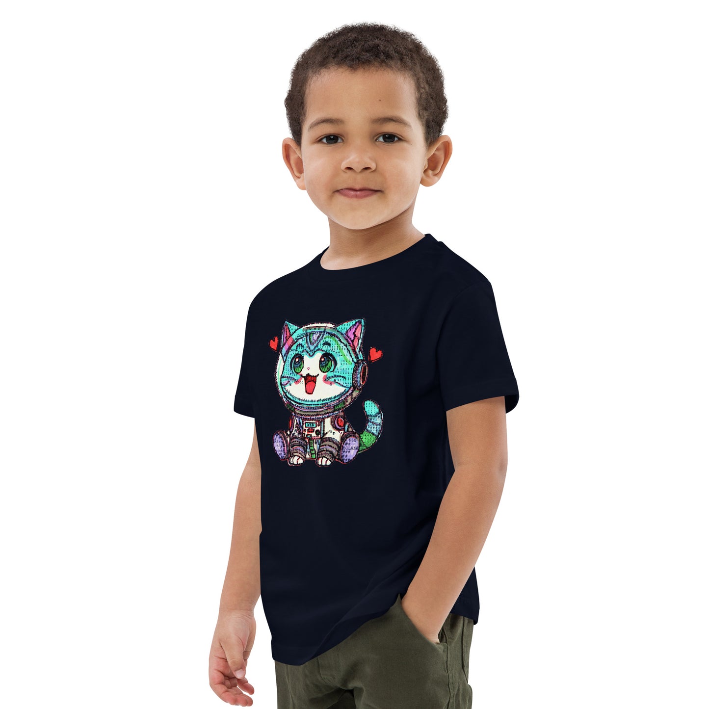 Wen Cat - Premium Organic cotton kids t-shirt