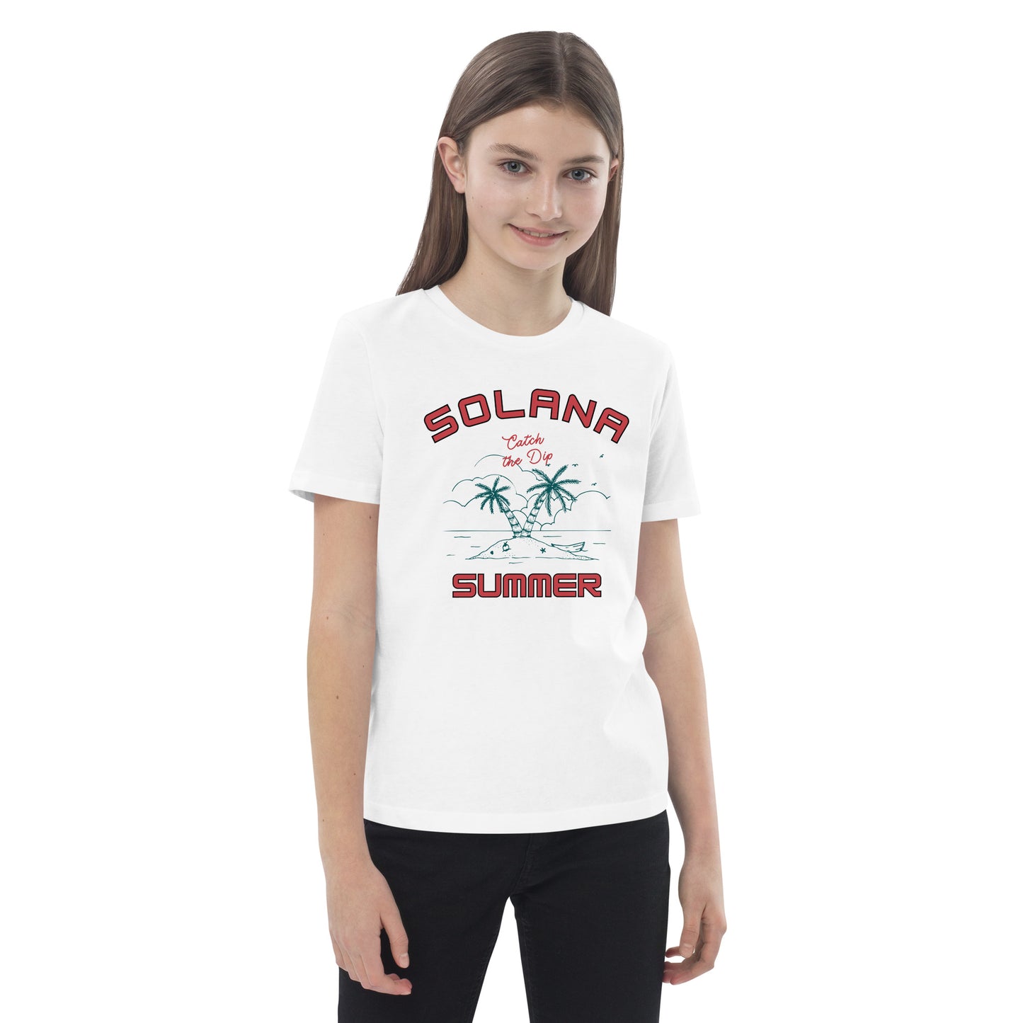 Solana Summer "Catch the Dip" - Premium Organic cotton kids t-shirt