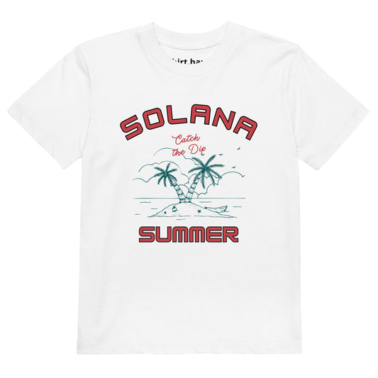 Solana Summer "Catch the Dip" - Premium Organic cotton kids t-shirt