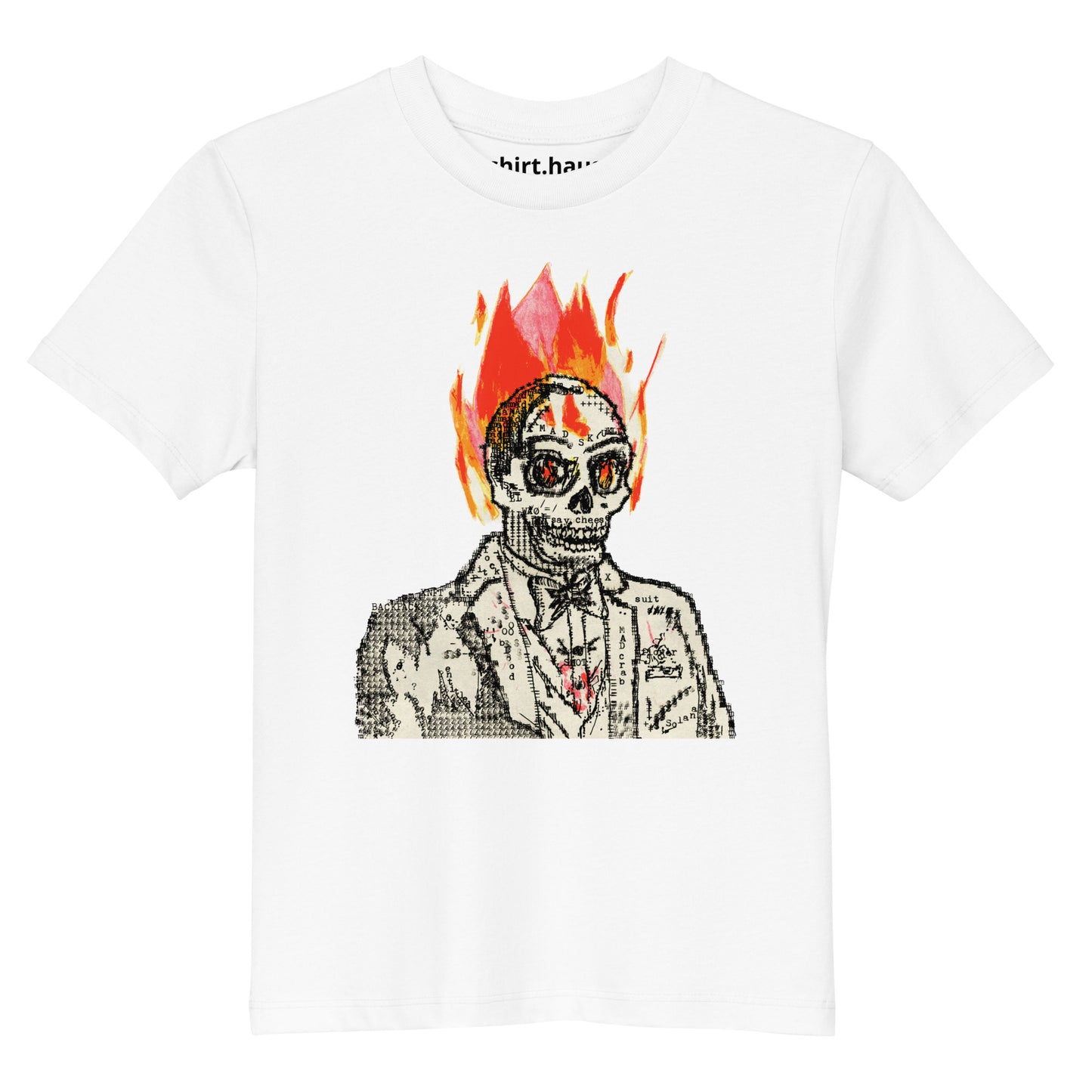 Mad Type Skull - Premium Organic cotton kids t-shirt