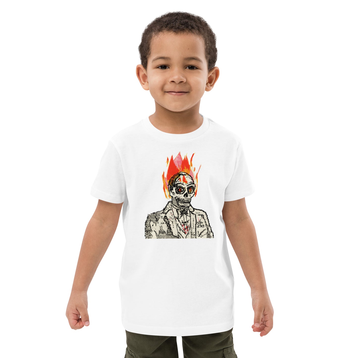 Mad Type Skull - Premium Organic cotton kids t-shirt