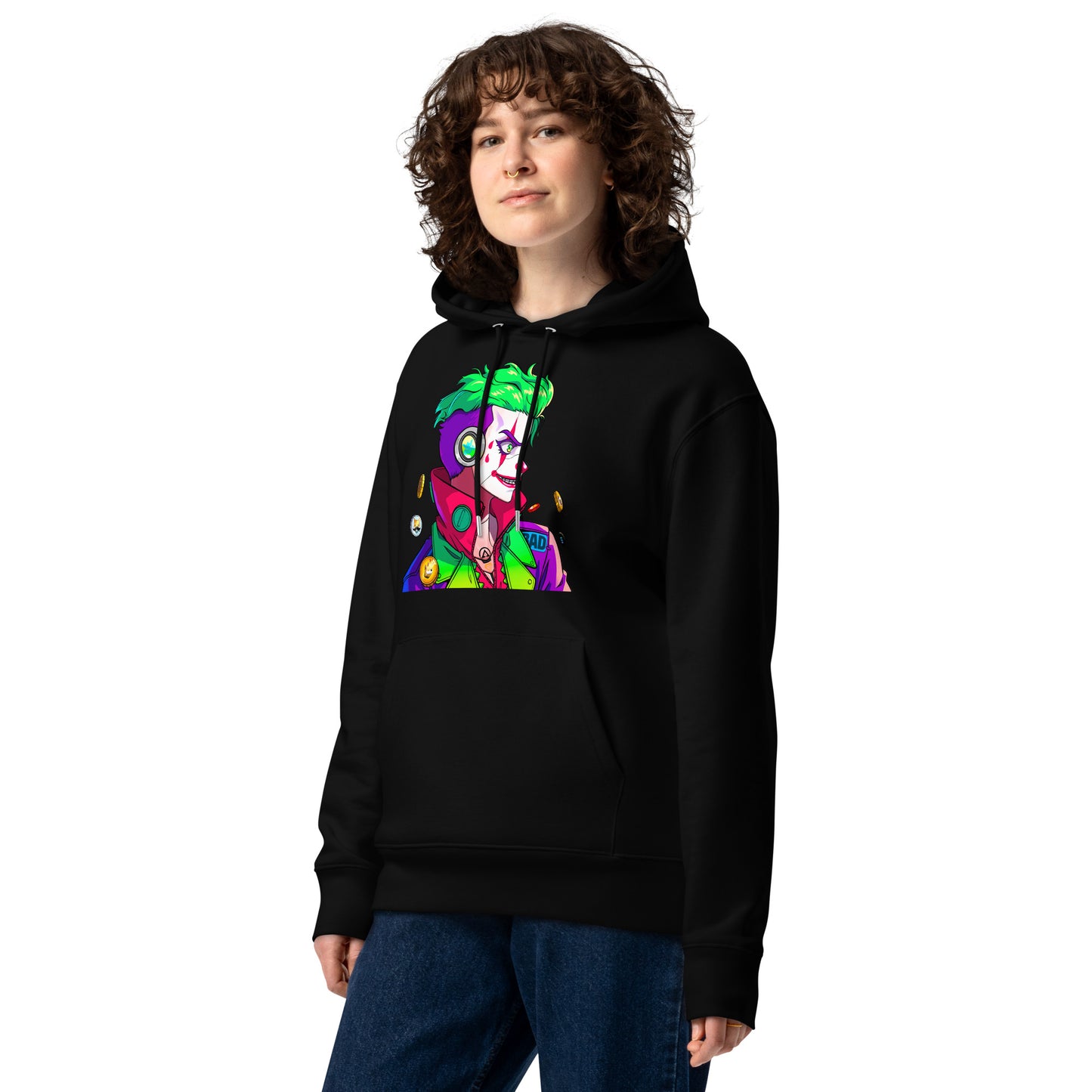 Meme Coin Joker - Premium Unisex essential eco hoodie