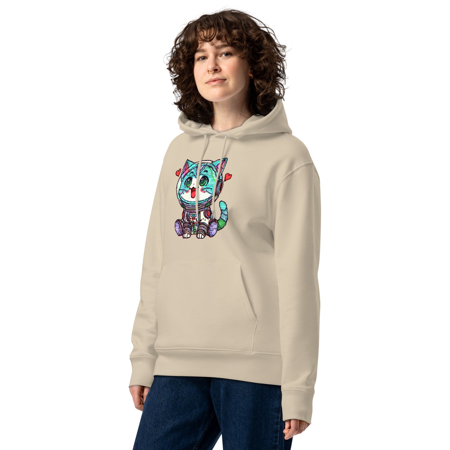 Wen Cat - Unisex essential eco hoodie