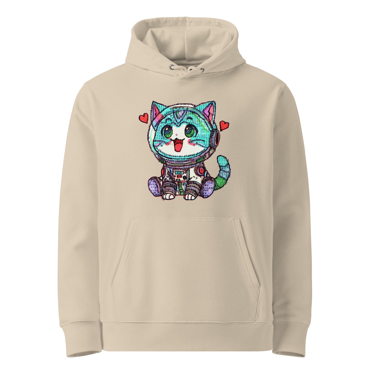 Wen Cat - Unisex essential eco hoodie