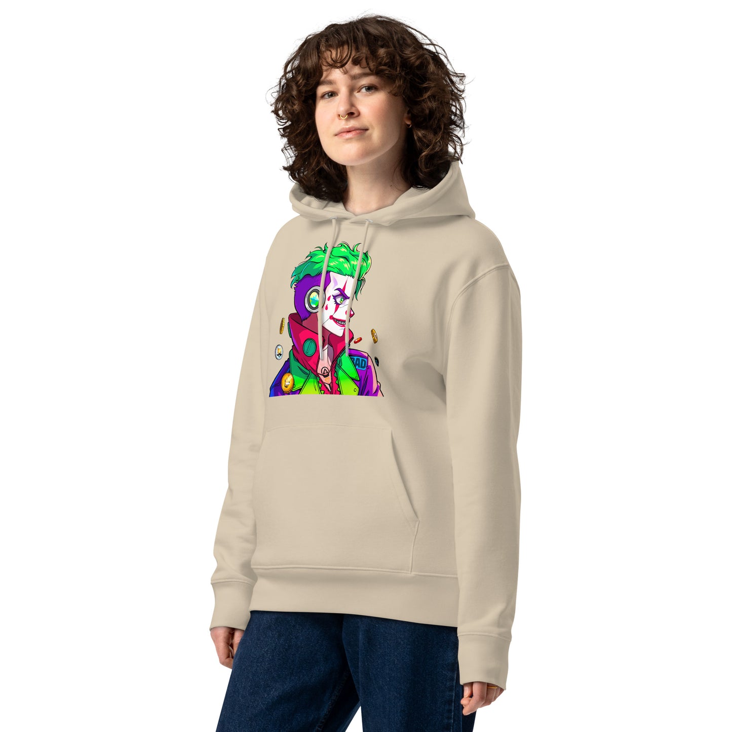 Meme Coin Joker - Premium Unisex essential eco hoodie