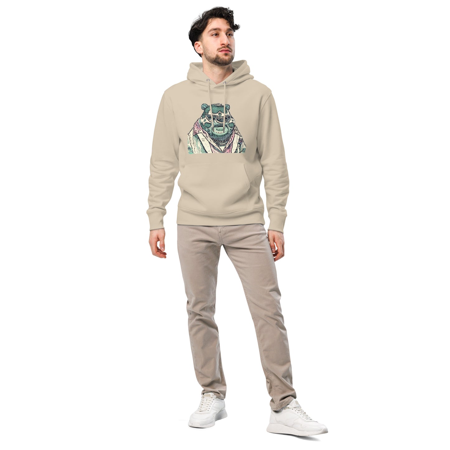 Panda Montana - Premium Unisex essential eco hoodie