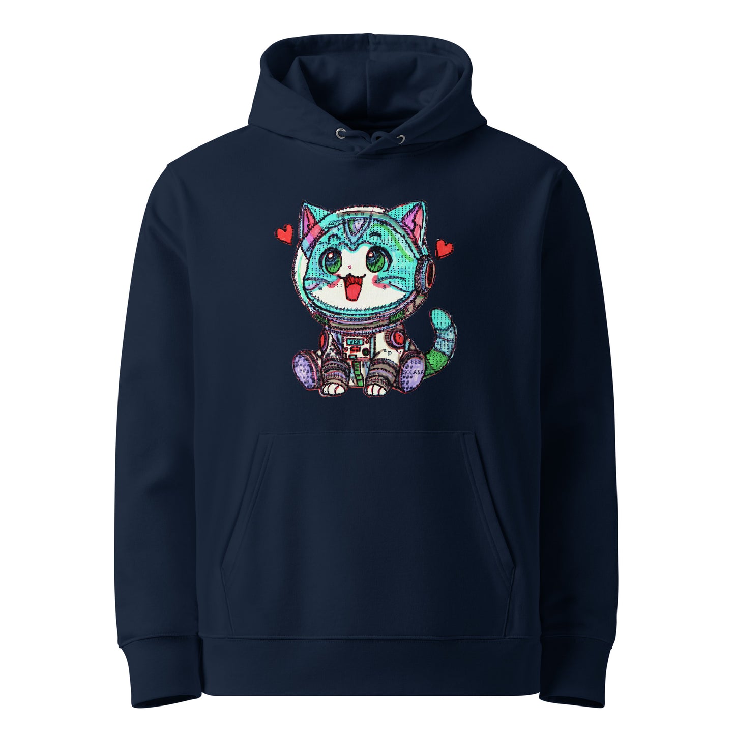 Wen Cat - Unisex essential eco hoodie