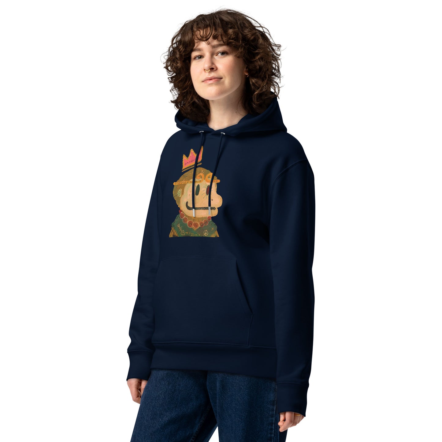 Monke King - Premium Unisex essential eco hoodie