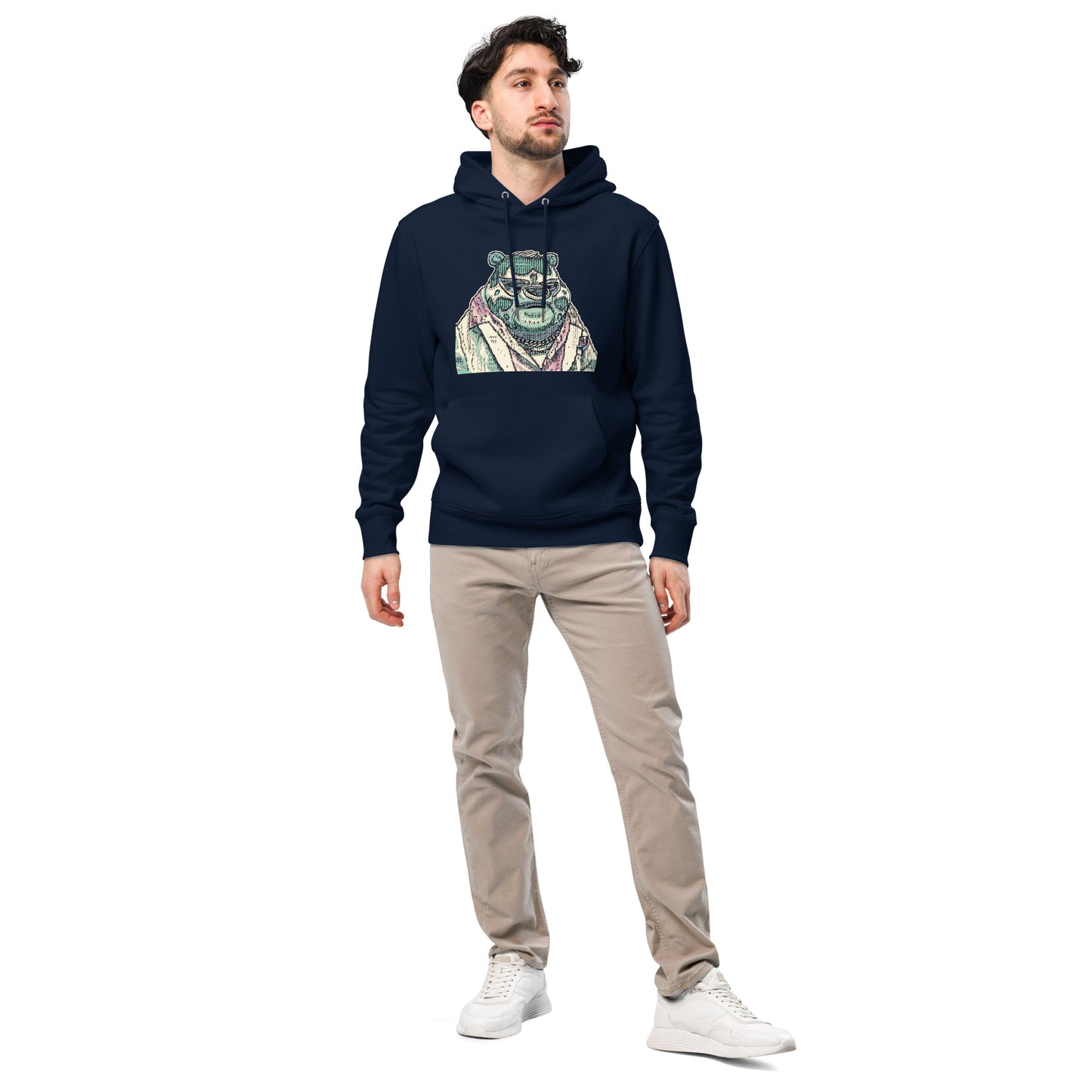 Panda Montana - Premium Unisex essential eco hoodie