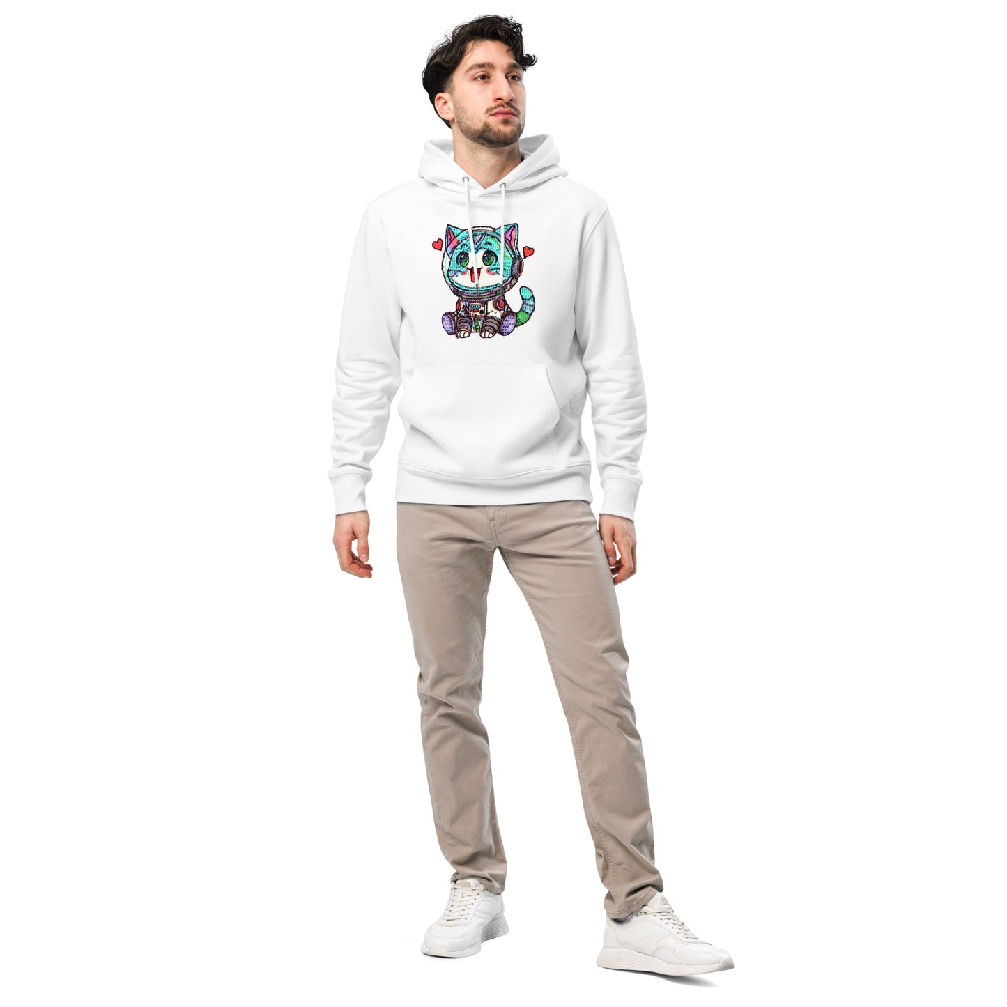 Wen Cat - Unisex essential eco hoodie