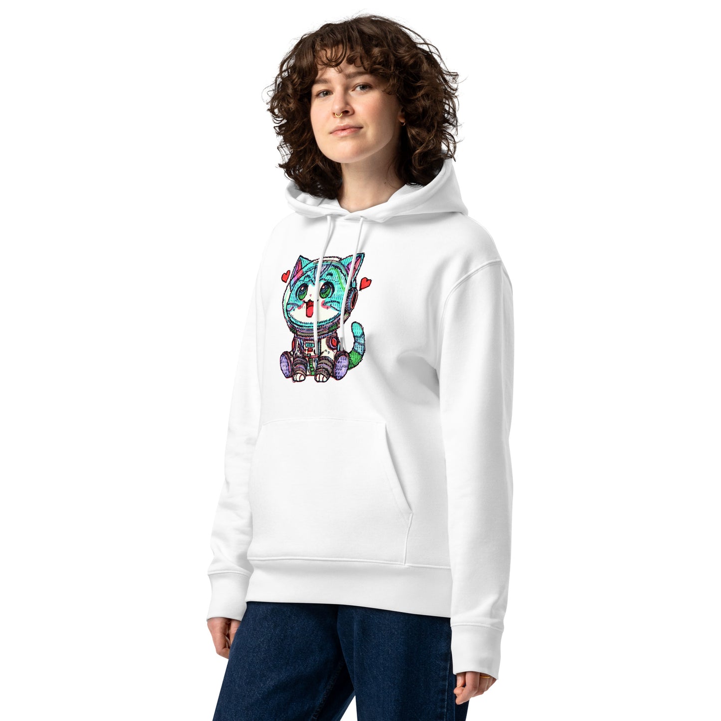 Wen Cat - Unisex essential eco hoodie