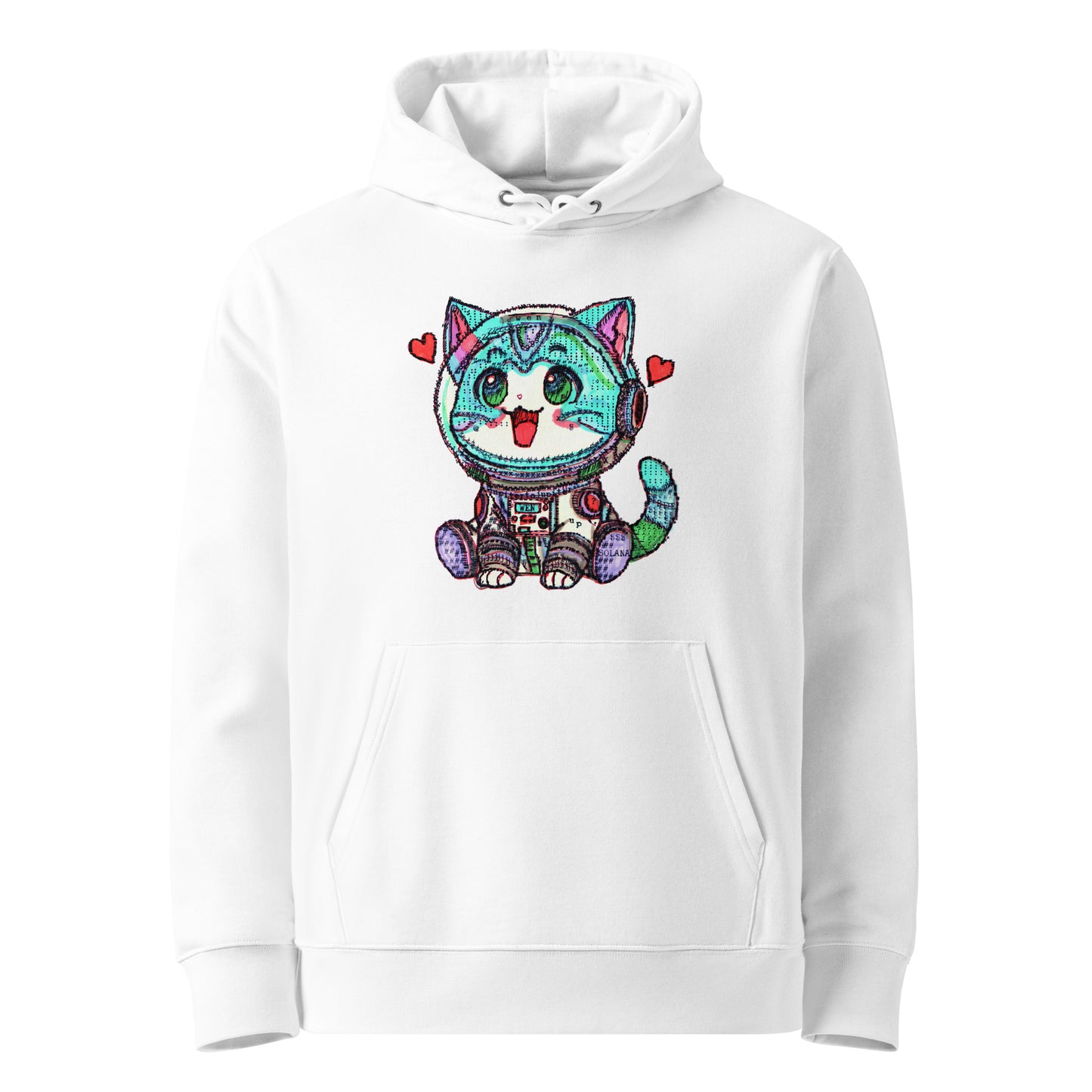 Wen Cat - Unisex essential eco hoodie