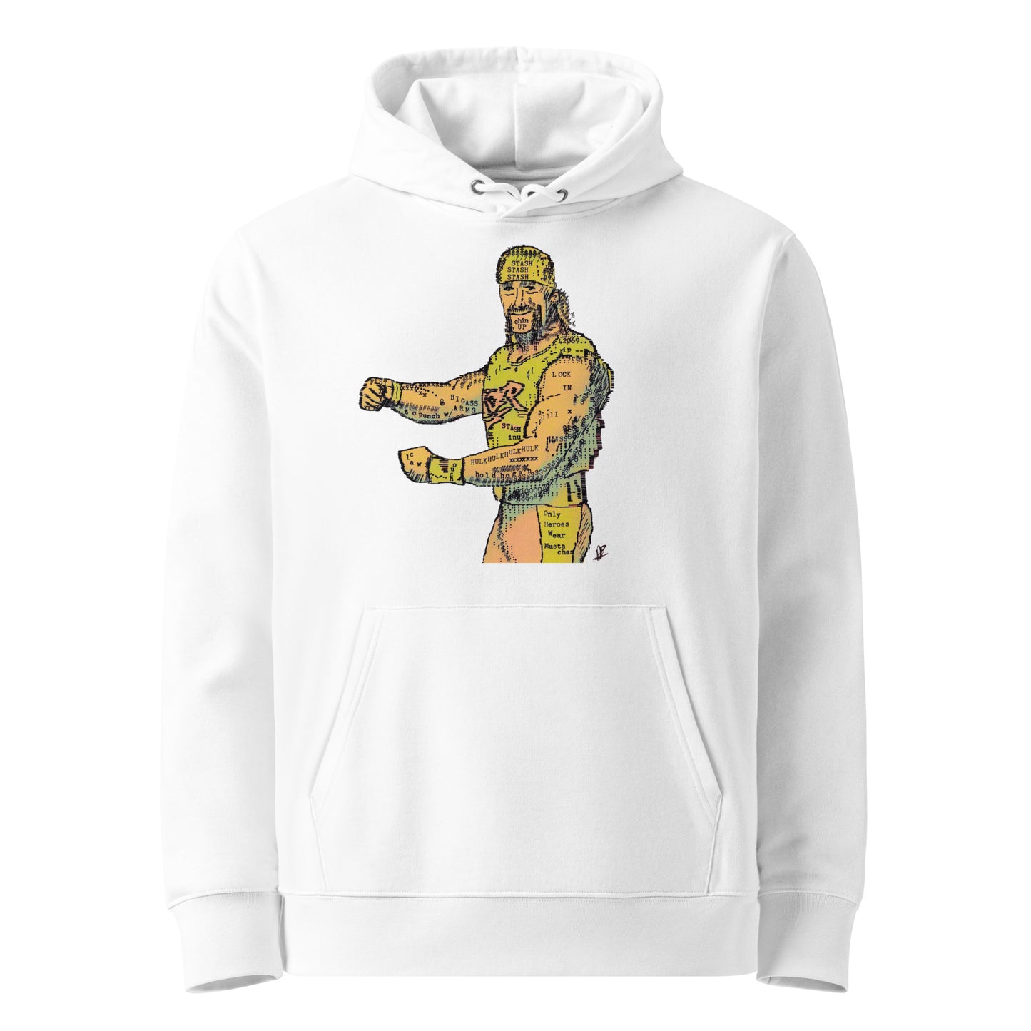 Hulk $Stash Hogan - Premium Unisex essential eco hoodie