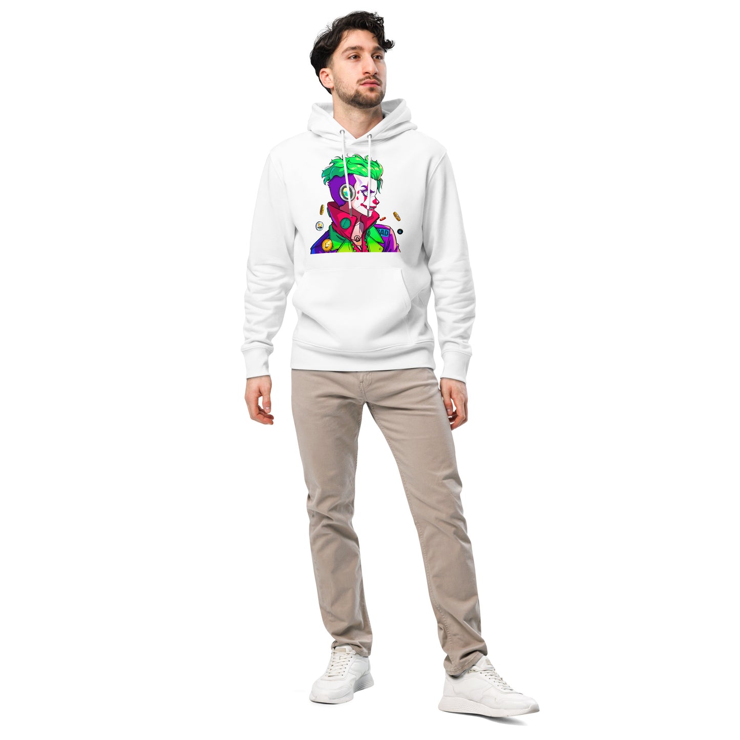 Meme Coin Joker - Premium Unisex essential eco hoodie