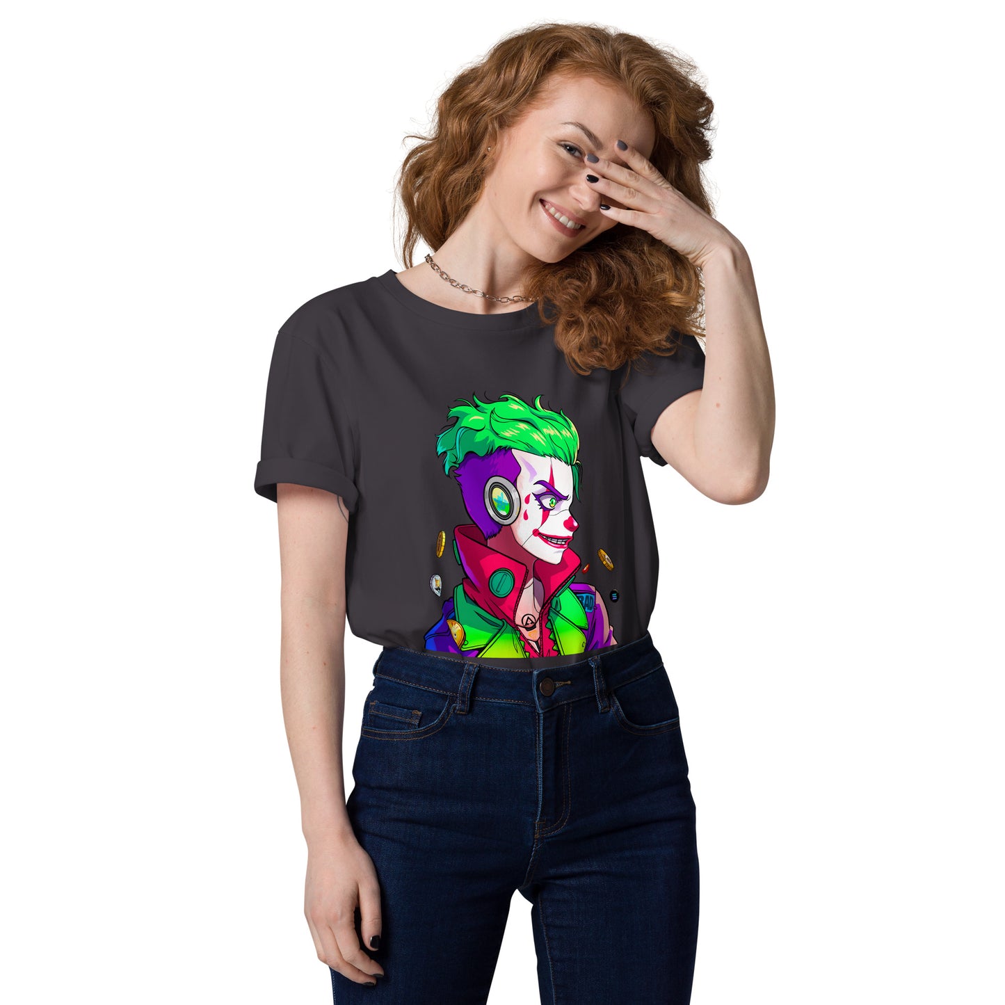 Meme Coin Joker - Premium Unisex organic cotton t-shirt