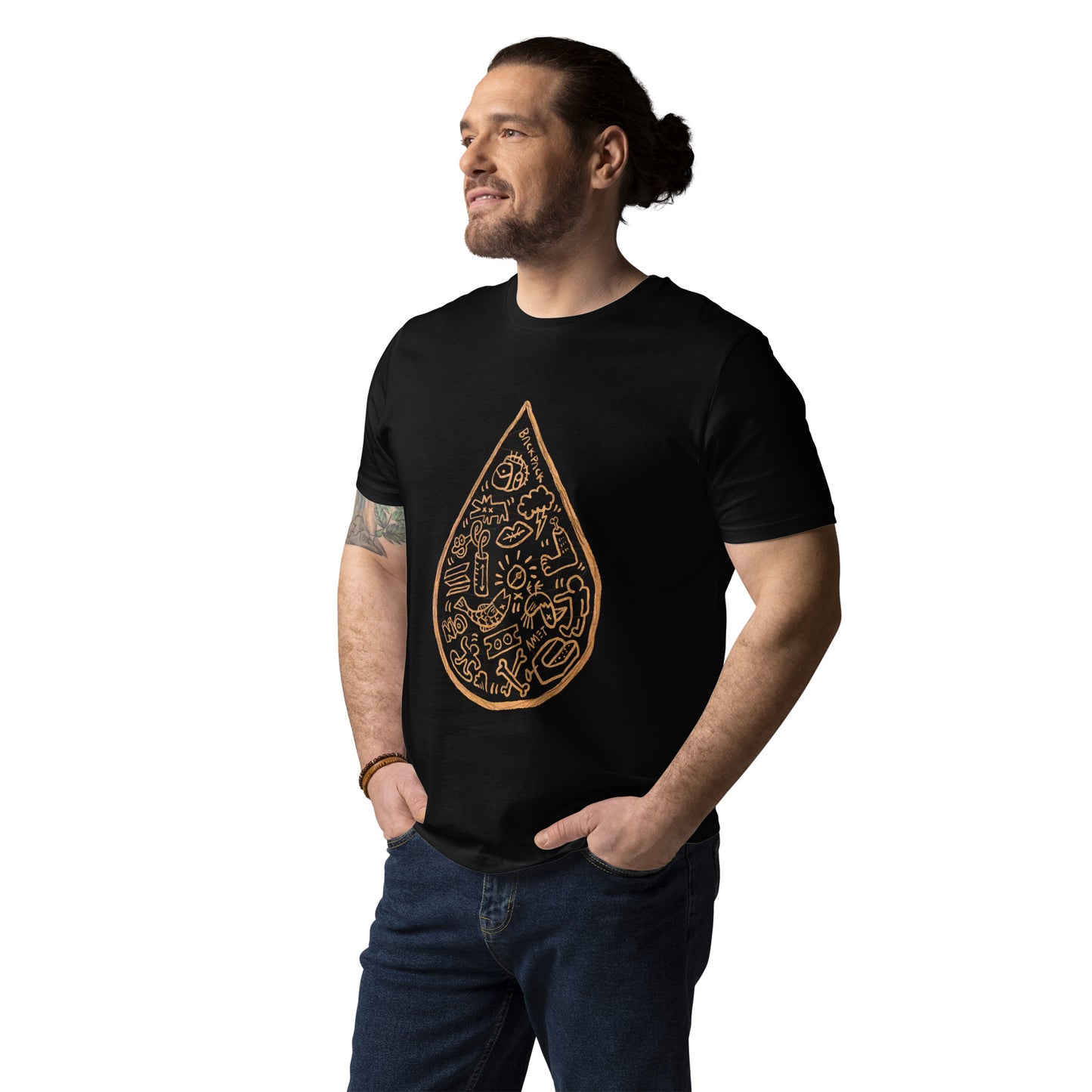 The Droplet - Premium Unisex organic cotton t-shirt