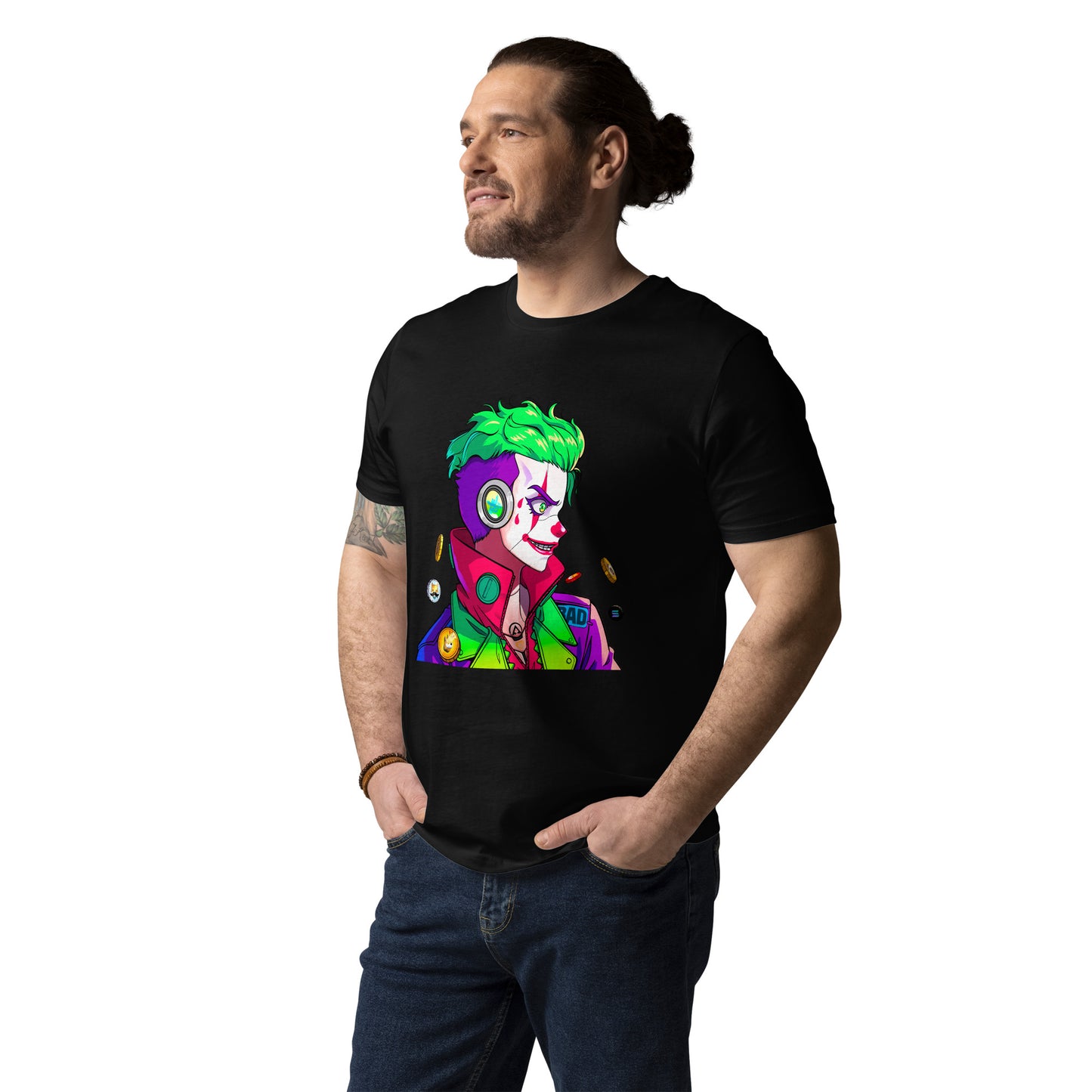 Meme Coin Joker - Premium Unisex organic cotton t-shirt