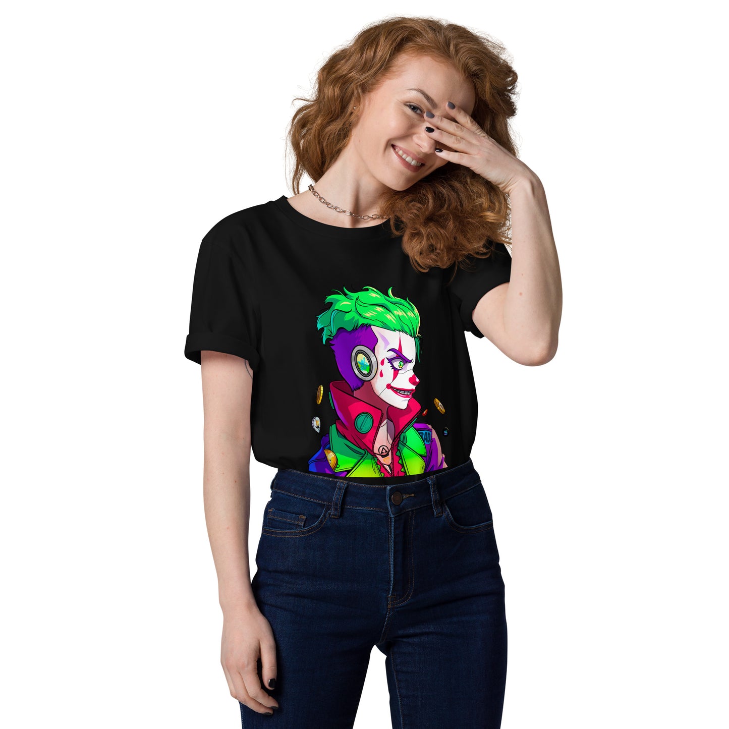 Meme Coin Joker - Premium Unisex organic cotton t-shirt