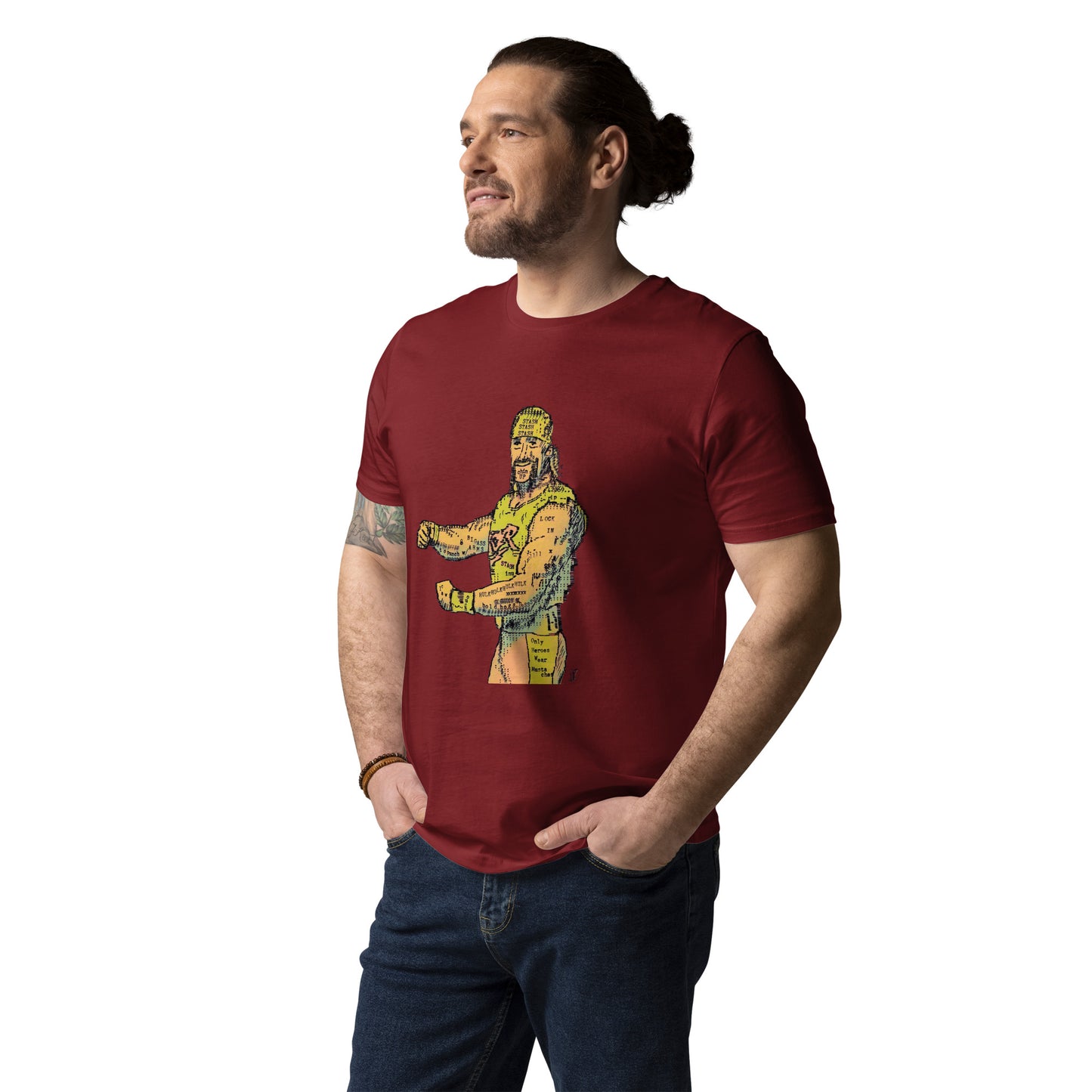 Hulk $Stash Hogan - Premium Unisex organic cotton t-shirt