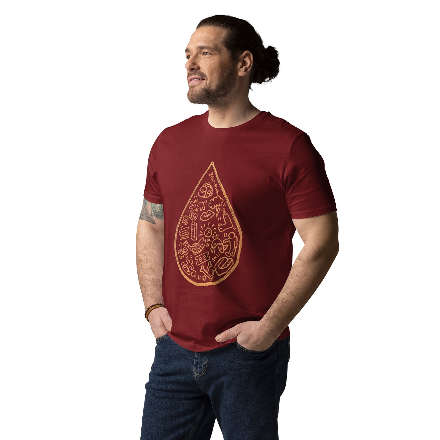 The Droplet - Premium Unisex organic cotton t-shirt