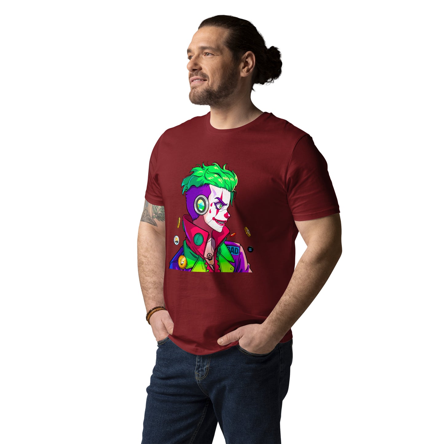 Meme Coin Joker - Premium Unisex organic cotton t-shirt